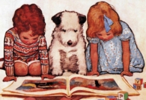 Bau letture in biblioteca