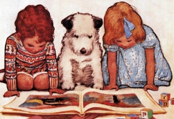 Bau letture in biblioteca