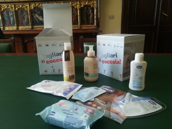 Benvenuto! "Cagliari ti coccola" kit regalo dal Comune per i nuovi nati