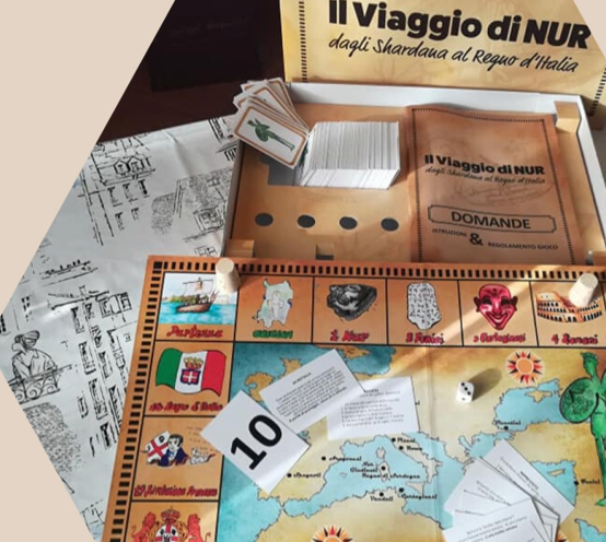 "Il viaggio di Nur, dagli Shardana al Regno d'Italia", bambini Cagliari
