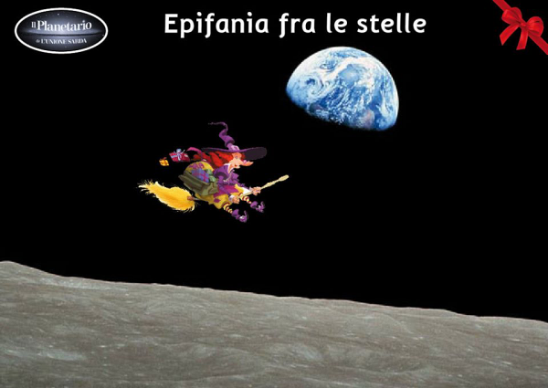 Befana al Planetario: Dinosauri e Astrobefana fra le stelle 