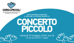  Invito al “Concerto Piccolo” Piccole e grandi voci